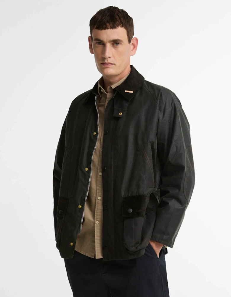 Barbour Icons Patch Bedale Waxed Jacket