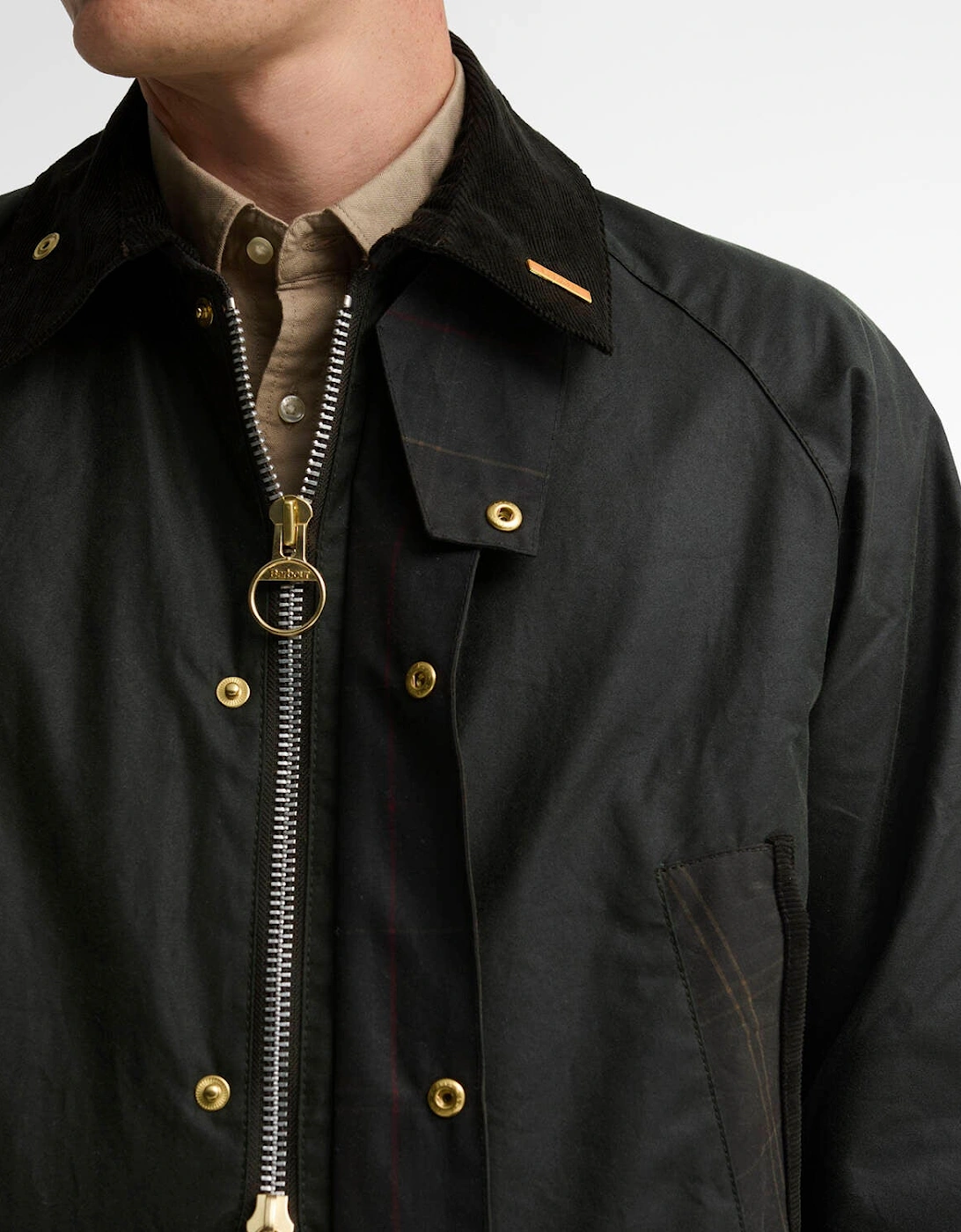 Barbour Icons Patch Bedale Waxed Jacket