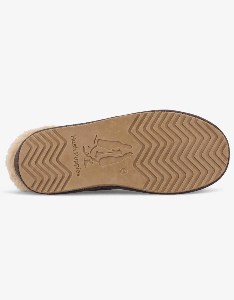Hush Puppies Anika Womens Mules Chocolate