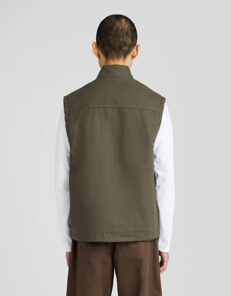 Padded Canvas Gilet
