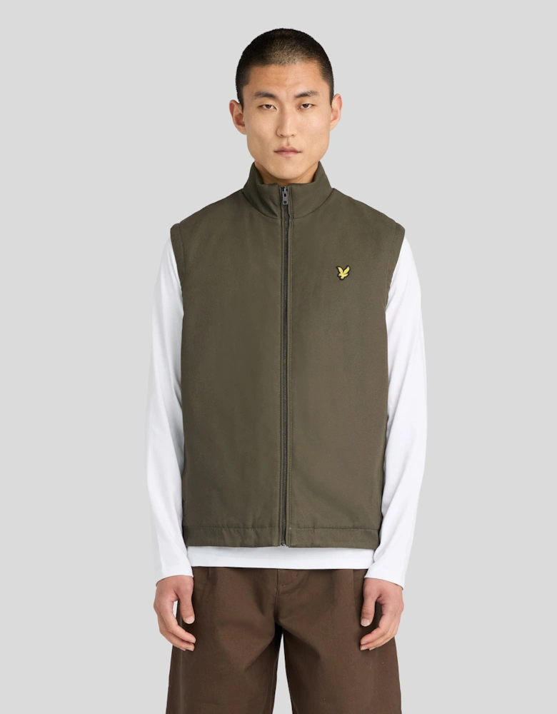 Padded Canvas Gilet