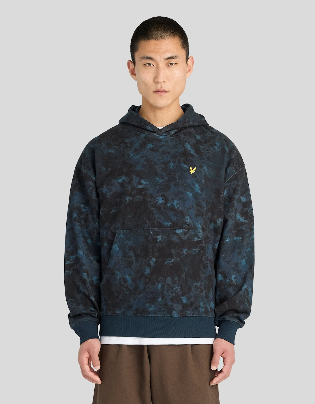 Digital Animal Print Hoodie