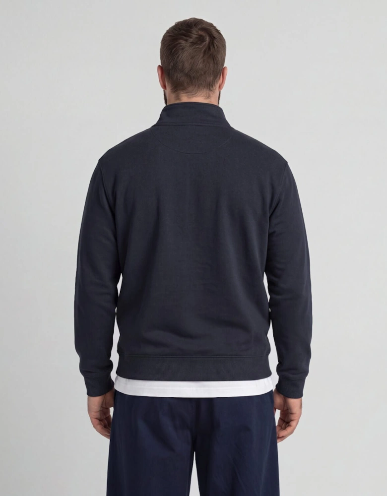 Loopback 1/4 Zip Sweatshirt Plus