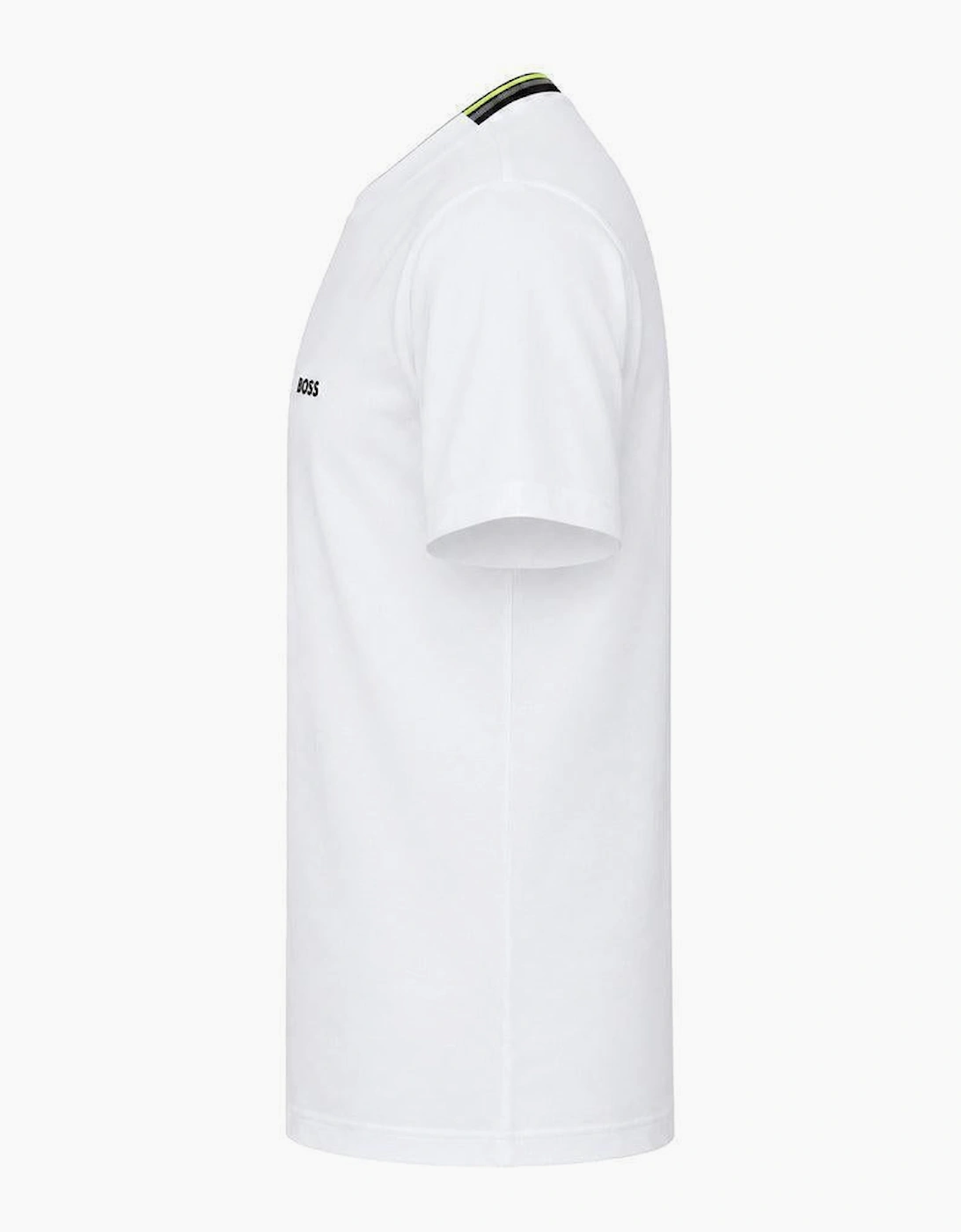 BOSS Pique Taddy T-Shirt Open White
