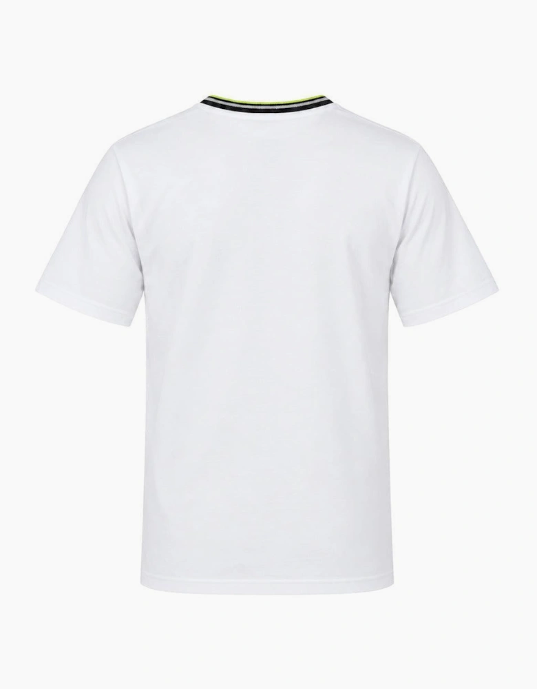 BOSS Pique Taddy T-Shirt Open White