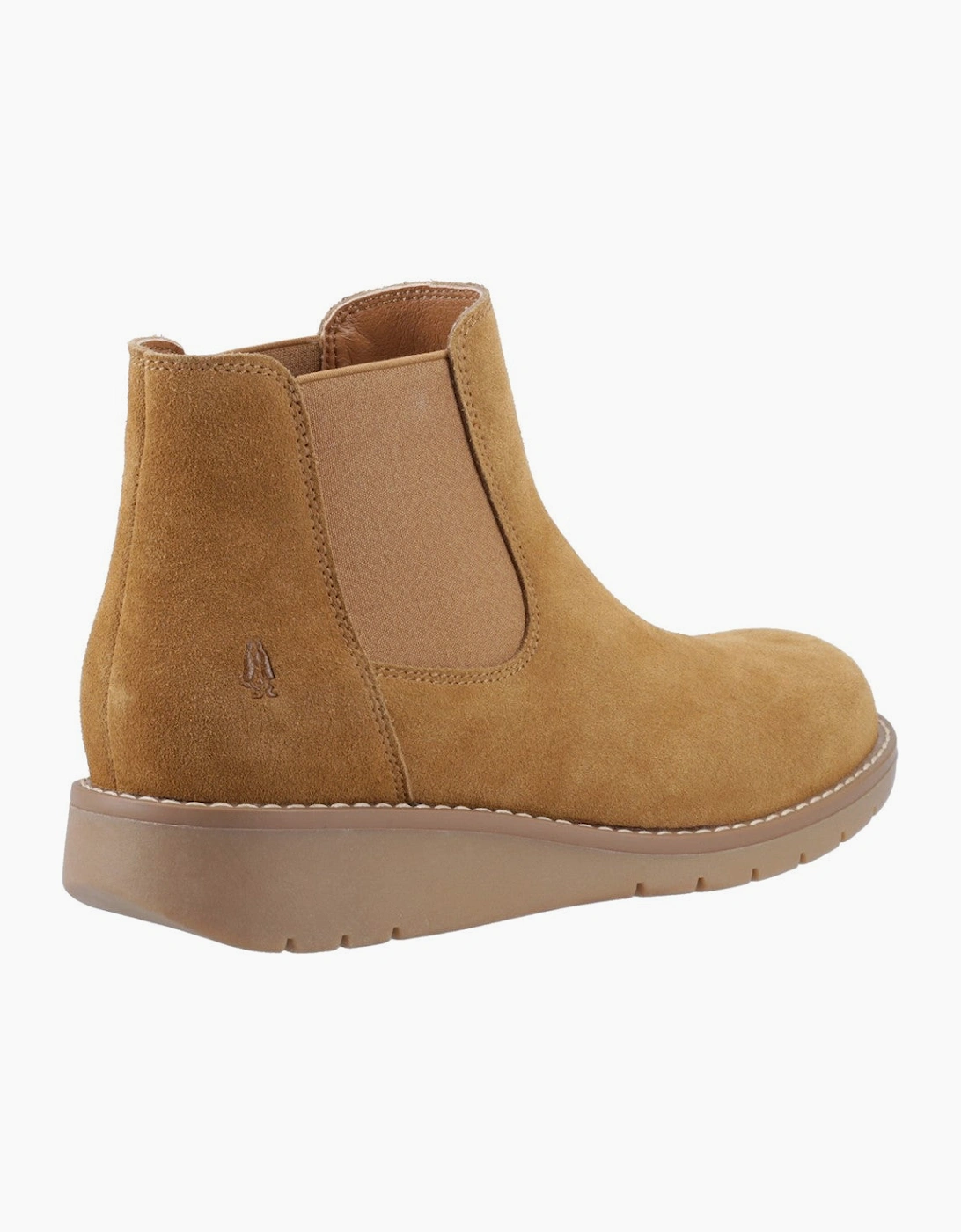 Hush Puppies Leonie Suede Boot Womens Ankle Boots Tan