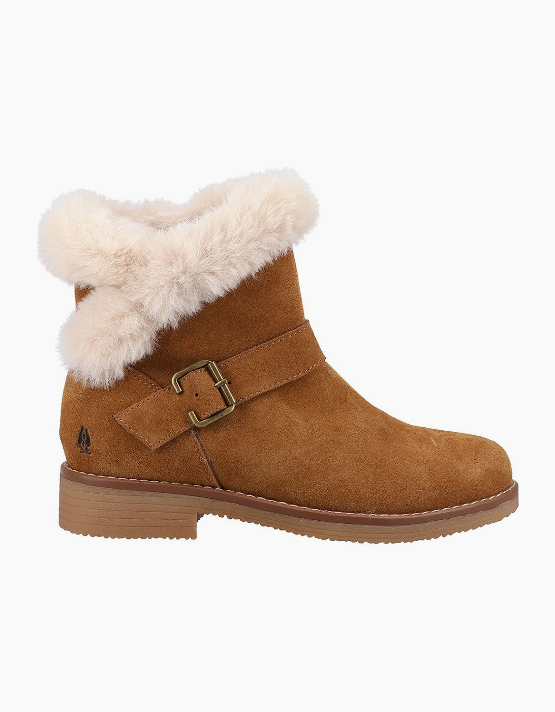 Hush Puppies Women's Tan Hannah Wide Fit Boot In Size 6 - Image 2