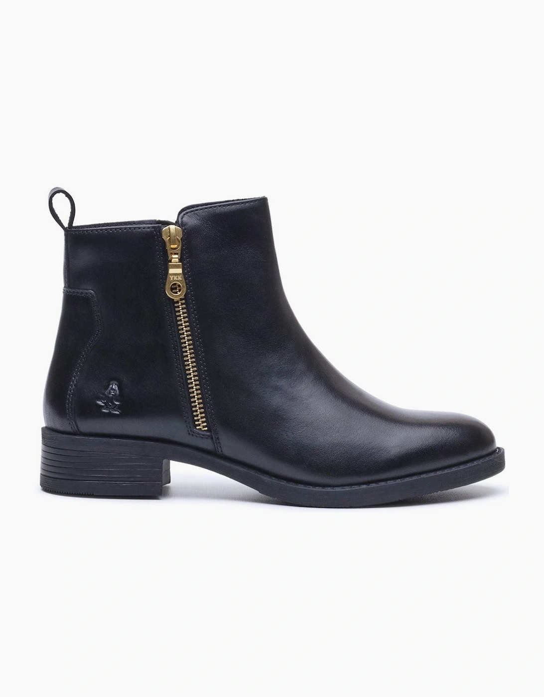 Hush Puppies Perry Zip Boot Womens Ankle Boots Black