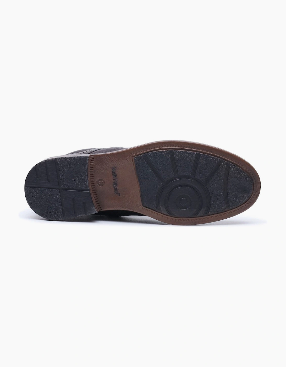 Hush Puppies Irwin Mens Ankle Boots Brown