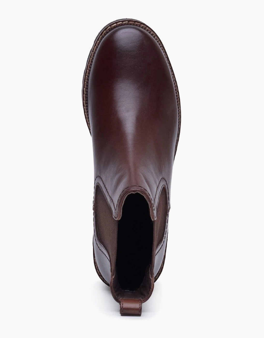 Hush Puppies Gaia Chelsea Boot Womens Chelsea Boots Chocolate