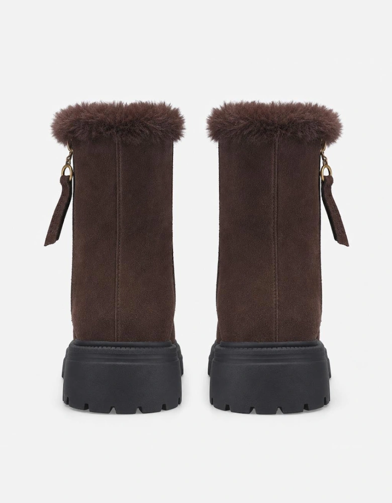 Hush Puppies Rosalind Boot Womens Mid Calf Boots Brown