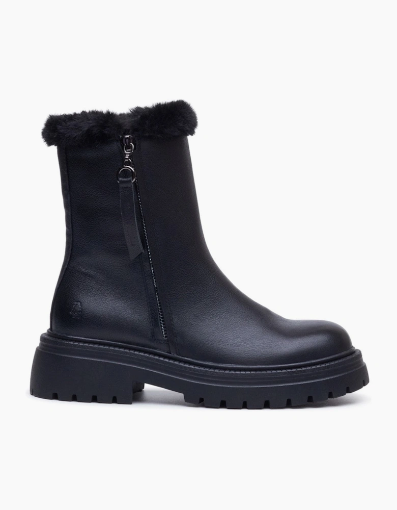 Hush Puppies Rosalind Boot Womens Mid Calf Boots Black