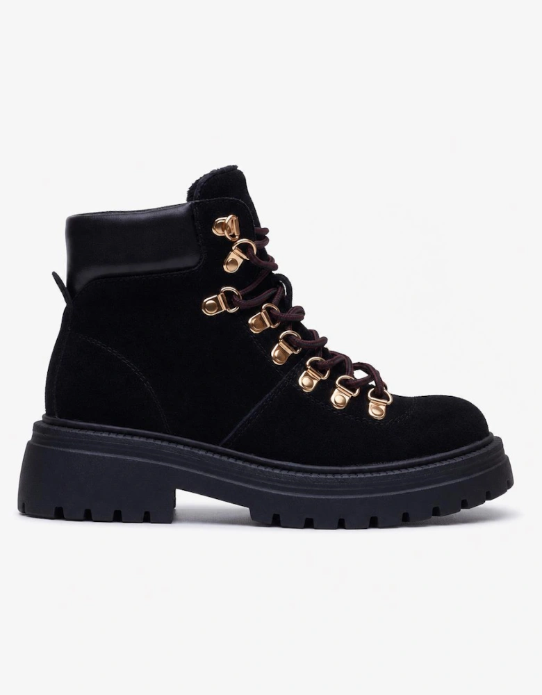 Hush Puppies Robyn Hiker Boot Womens Hiking Boots Black