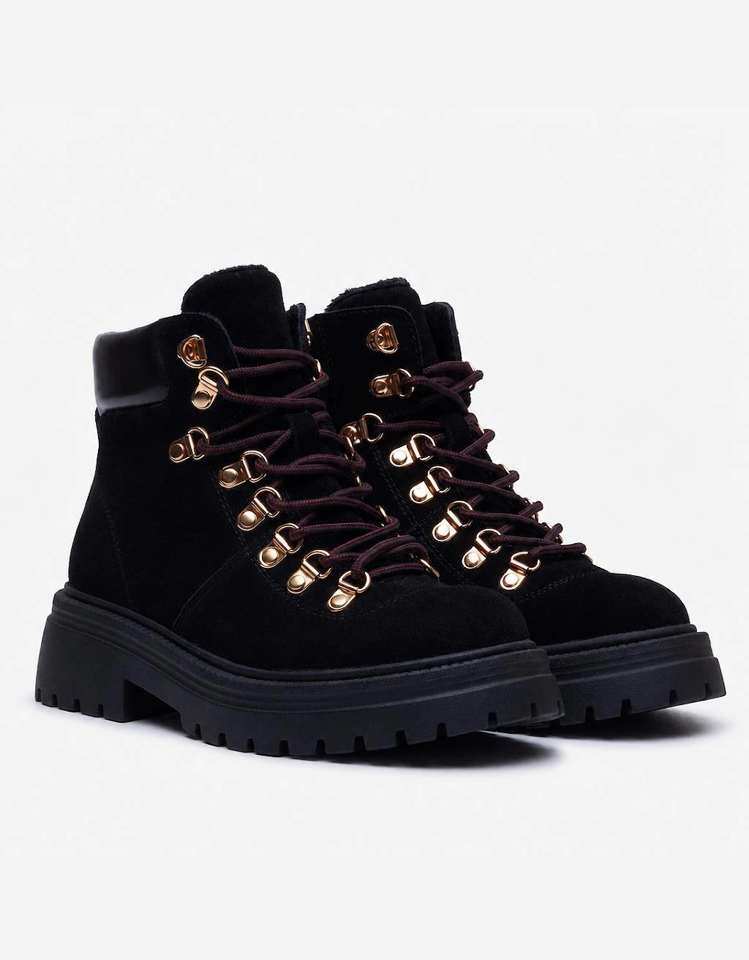 Hush Puppies Robyn Hiker Boot Womens Hiking Boots Black