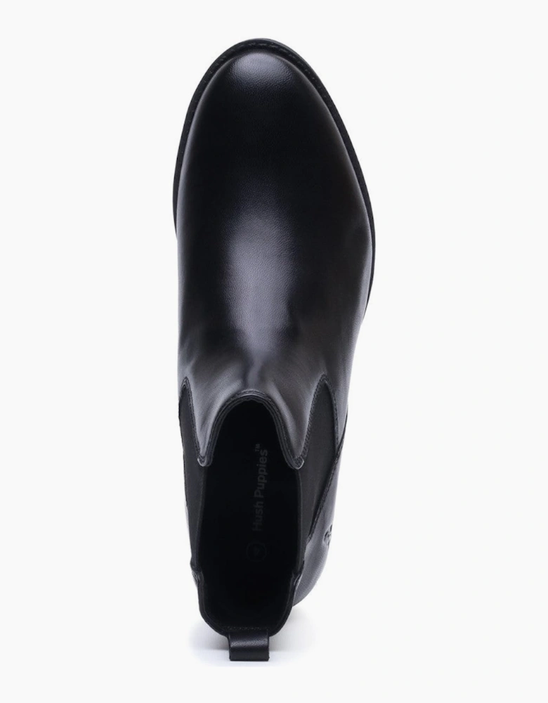 Hush Puppies Peyton Ankle Boot Womens Ankle Boots Black