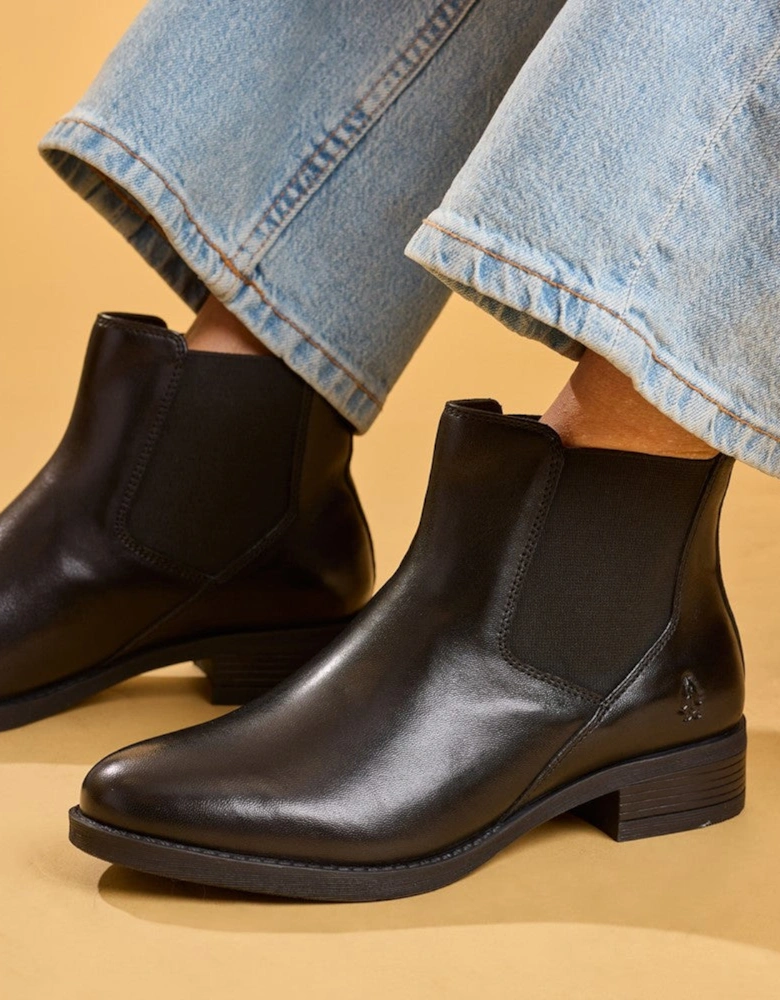 Hush Puppies Peyton Ankle Boot Womens Ankle Boots Black