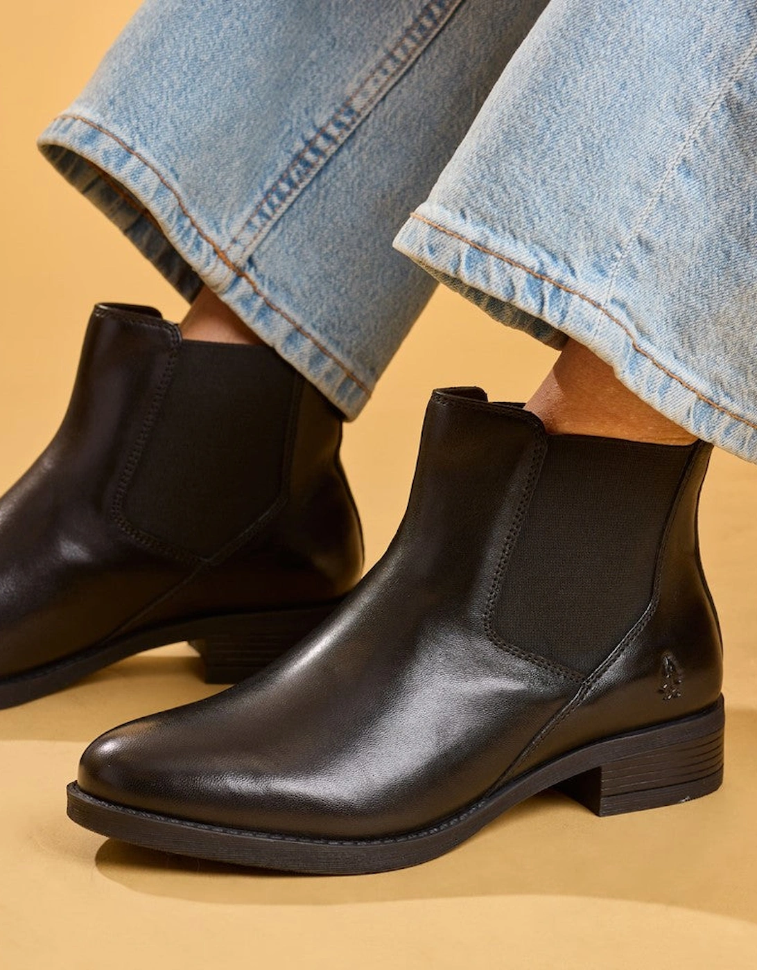 Hush Puppies Peyton Ankle Boot Womens Ankle Boots Black
