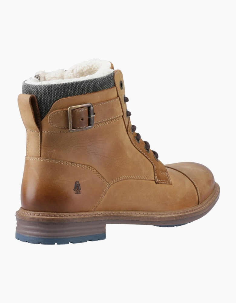Hush Puppies Jordan Buckle Boot Mens Ankle Boots Tan
