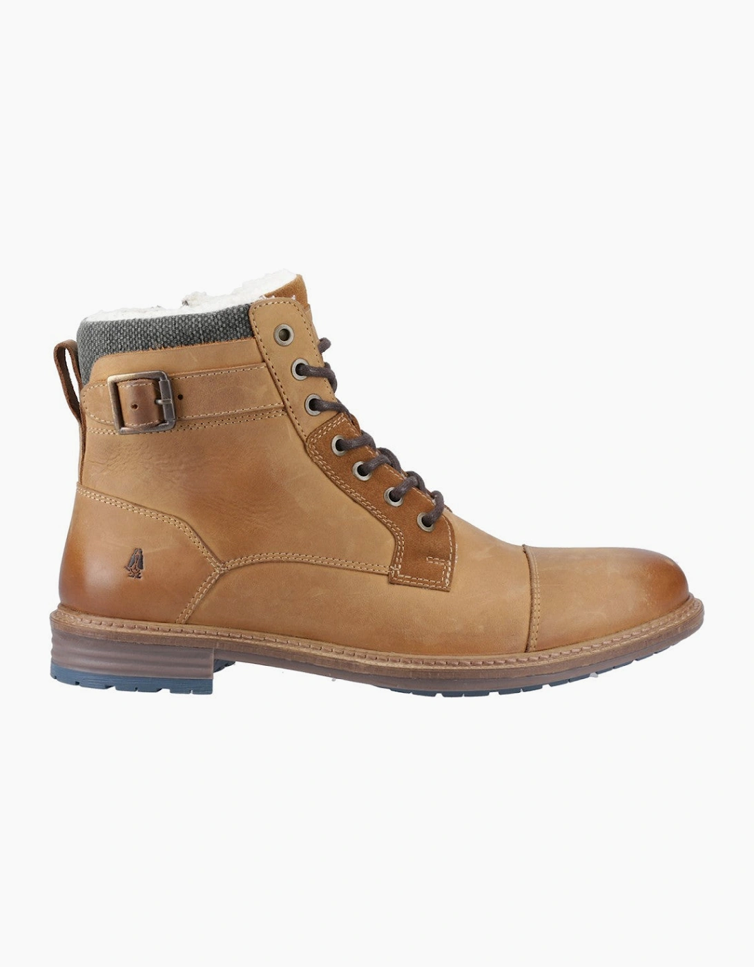 Hush Puppies Jordan Buckle Boot Mens Ankle Boots Tan