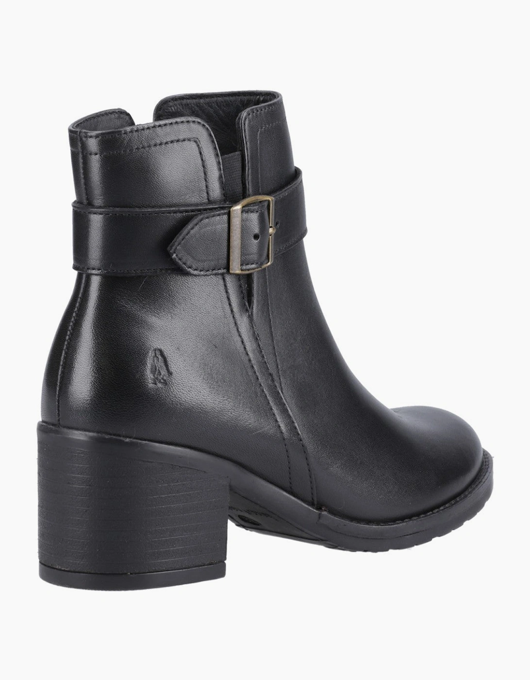 Hush Puppies Hensley Buckle Boot Womens Ankle Boots Black