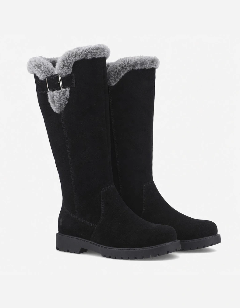 Hush Puppies Honor Long Boot Womens Tall Boots Black
