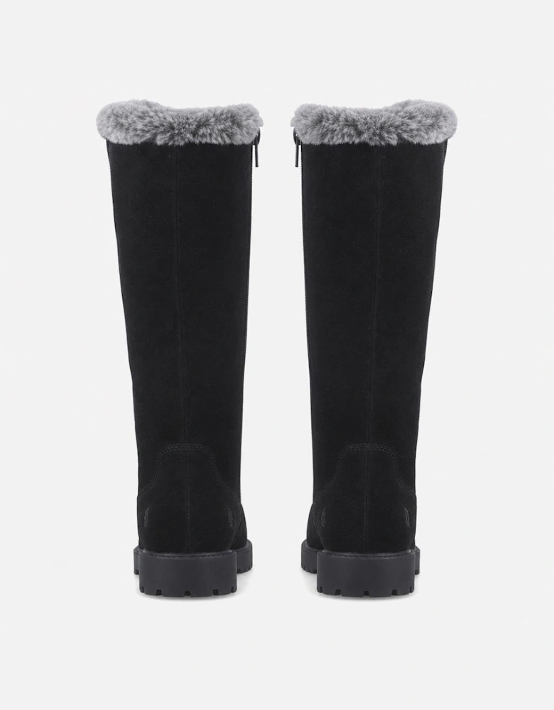 Hush Puppies Honor Long Boot Womens Tall Boots Black