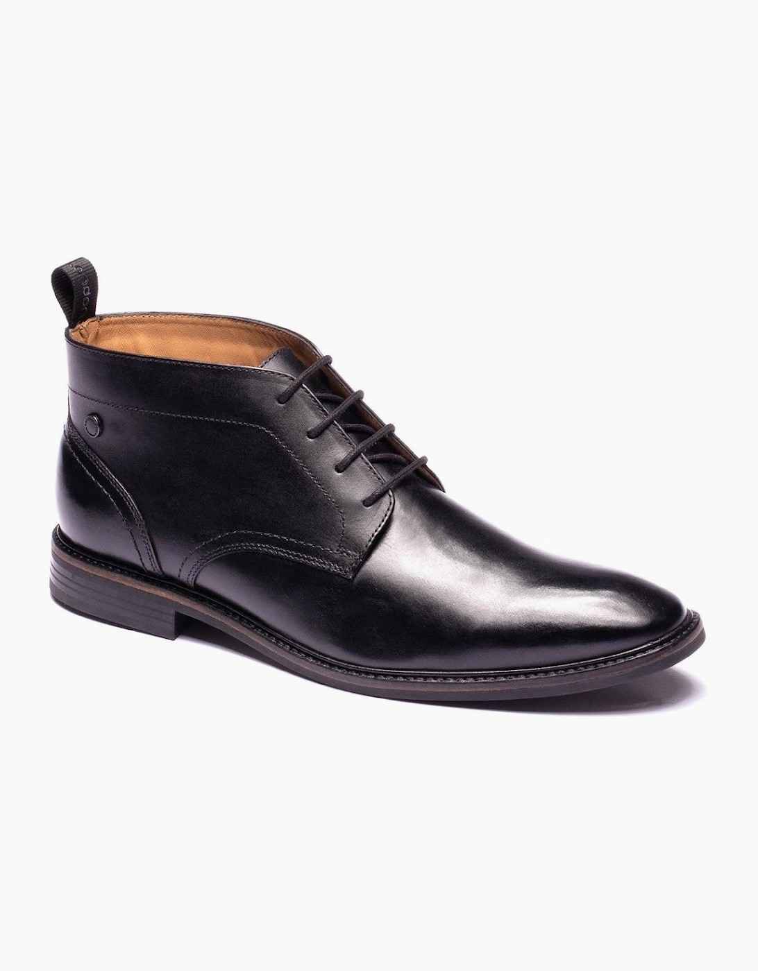 Base London BELGRAVE CHUKKA BOOT Mens Chukka Boots Black