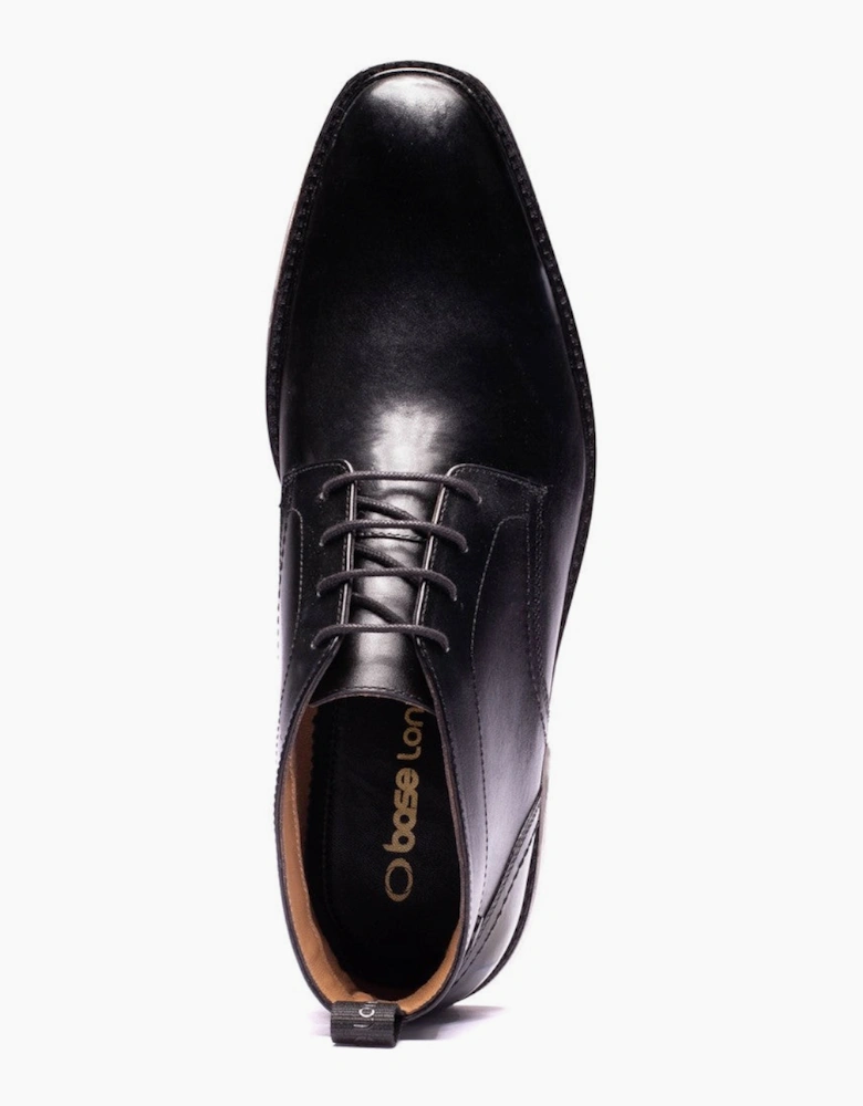 Base London BELGRAVE CHUKKA BOOT Mens Chukka Boots Black