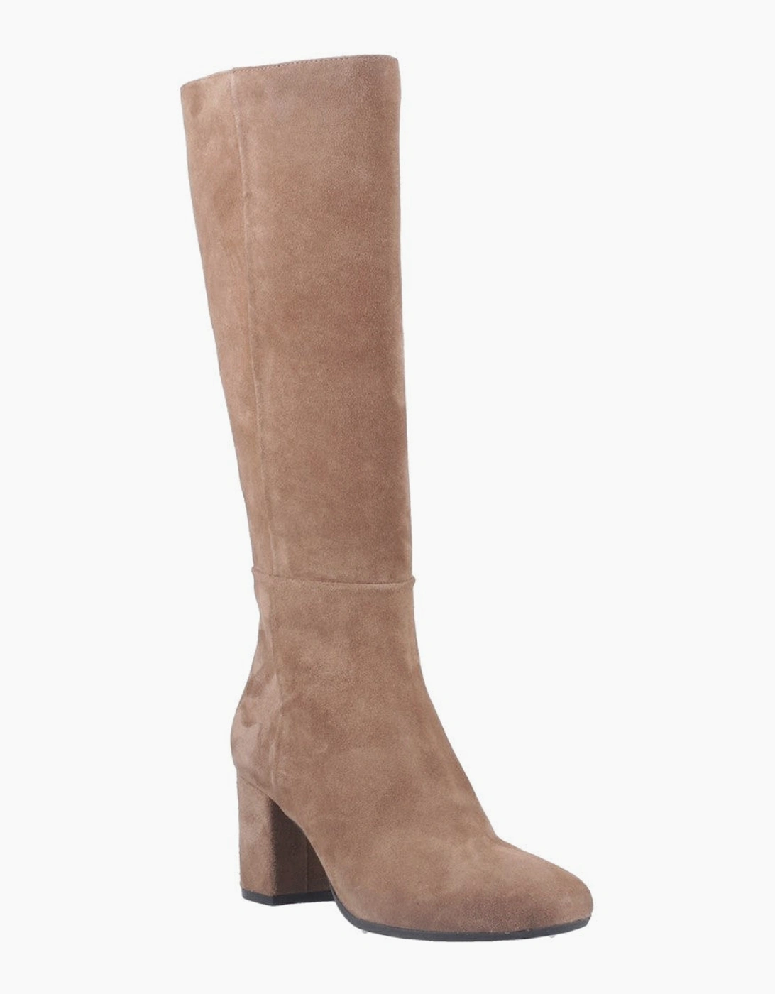 Hush Puppies Oprah Suede Long Boot Womens Tall Boots Light Brown