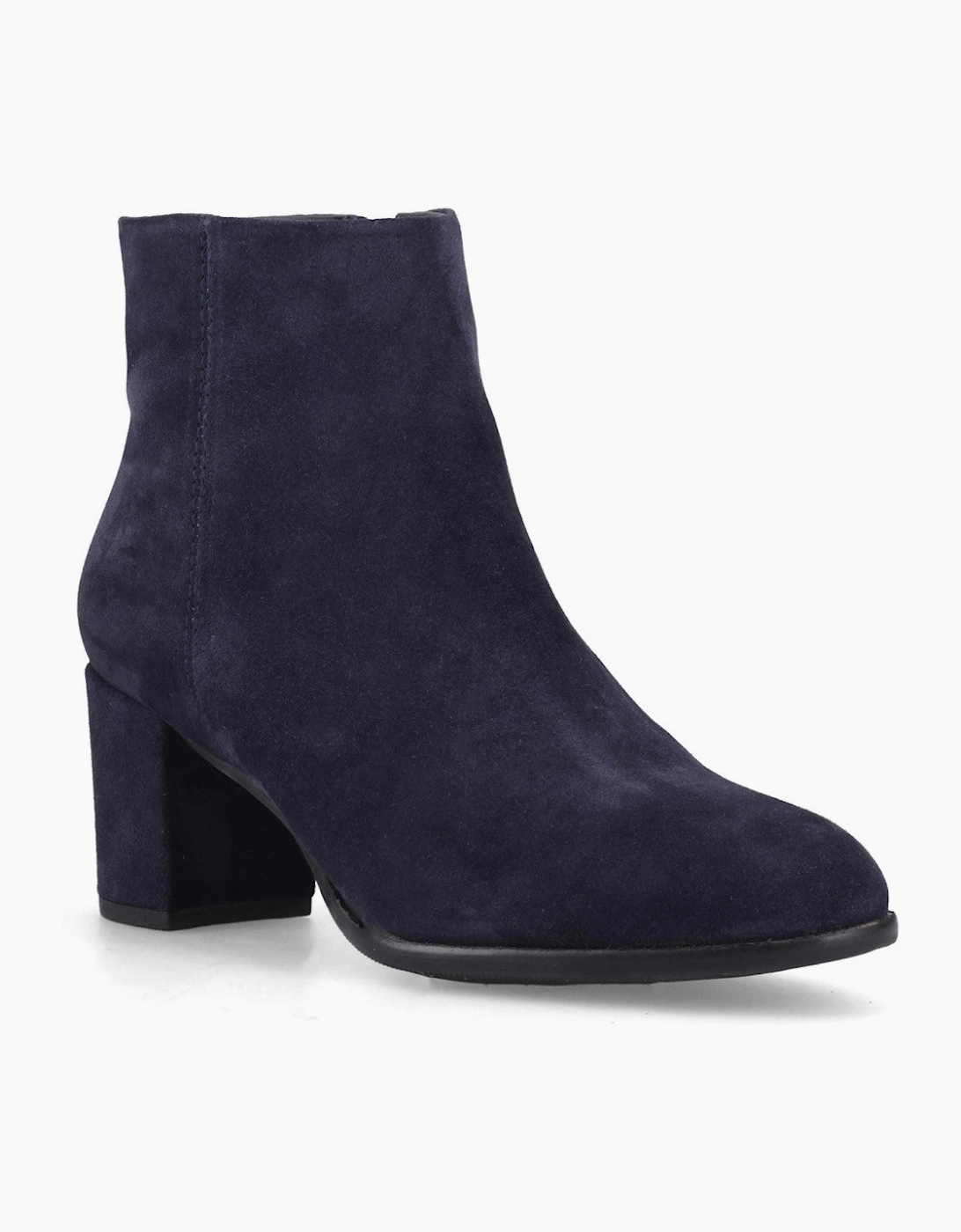 Hush Puppies CLARIDY SUEDE BOOT Womens Ankle Boots Navy
