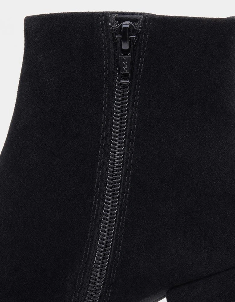Hush Puppies CLARIDY SUEDE BOOT Womens Ankle Boots Black