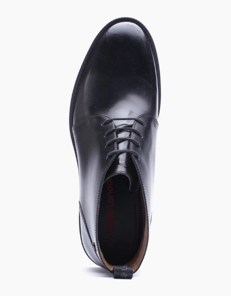 Base London MARCO CHUKKA BOOT Mens Chukka Boots Black