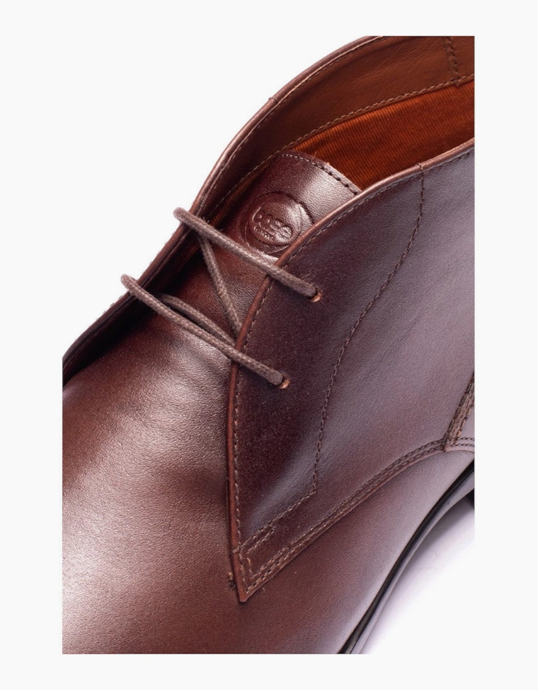 Base London ARCHER CHUKKA BOOT Mens Chukka Boots Brown