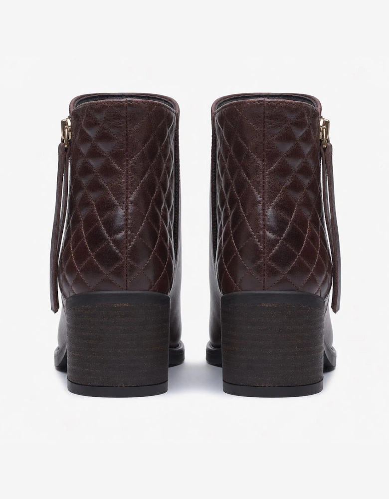 Hush Puppies Halia Ankle Boot Womens Ankle Boots Brown