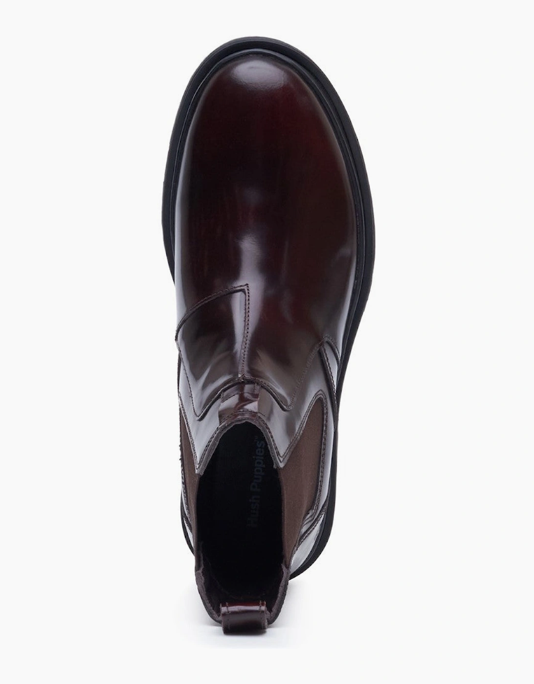 Hush Puppies Jamie Chelsea Boot Mens Chelsea Boots Wine