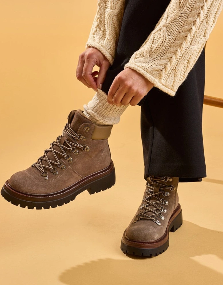 Hush Puppies Robyn Hiker Boot Womens Hiking Boots Grey
