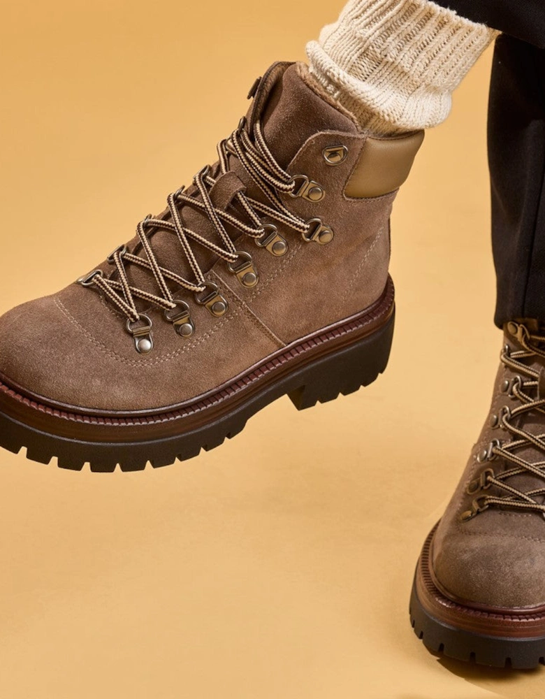 Hush Puppies Robyn Hiker Boot Womens Hiking Boots Grey