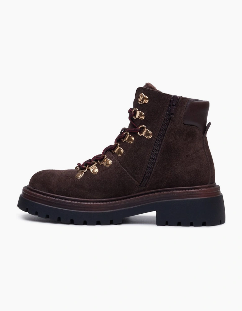 Hush Puppies Robyn Hiker Boot Womens Hiking Boots Brown