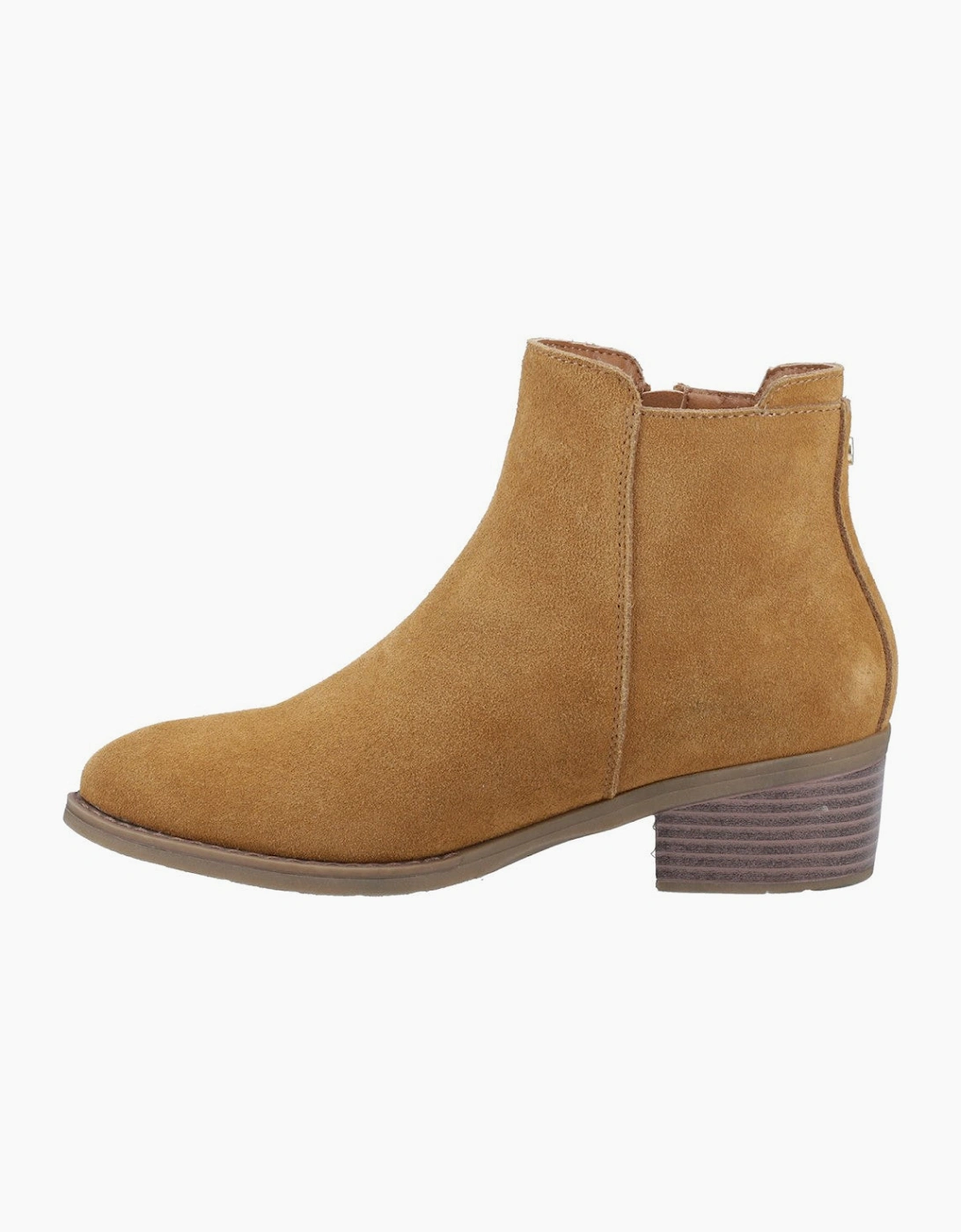 Hush Puppies Ingrid Zip Boot Womens Cowboy & Western Boots Tan