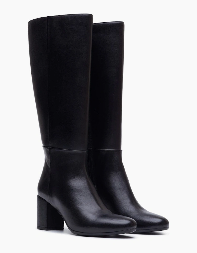 Hush Puppies Oprah Long Boot Womens Tall Boots Black