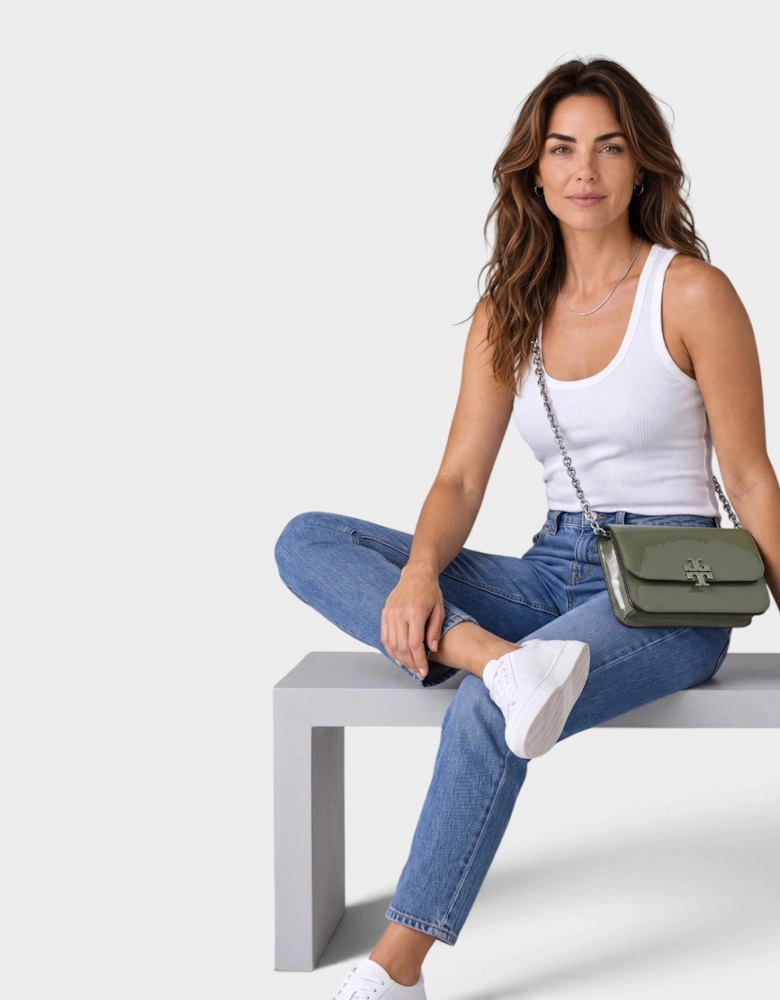 Britten Patent Chain Wallet Light Jade
