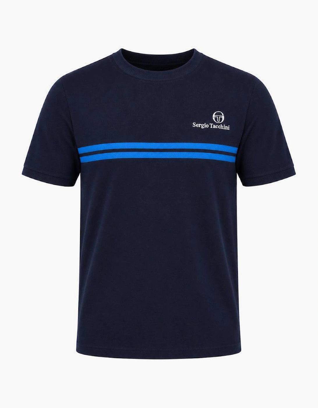 Sergio Tacchini New Supermac T-Shirt Maritime Blue/Princess Blue