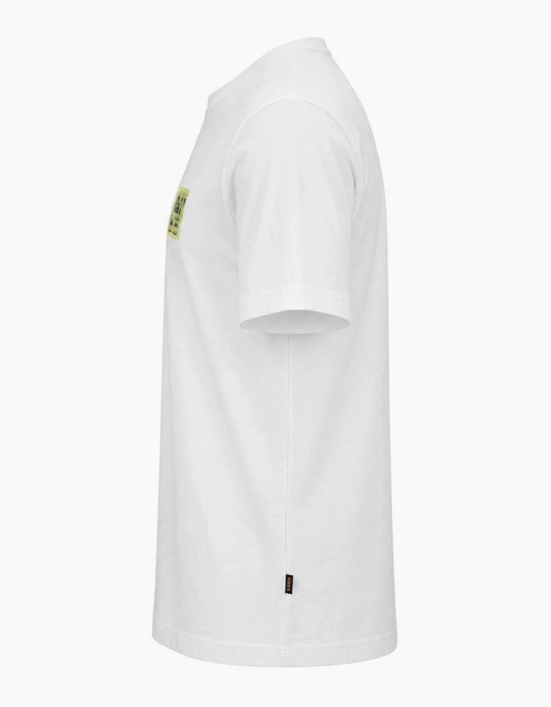 BOSS Te Movement Graphic T-Shirt White