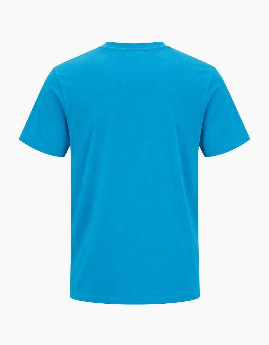 BOSS Contrast Logo RN T-Shirt Turquoise/Aqua