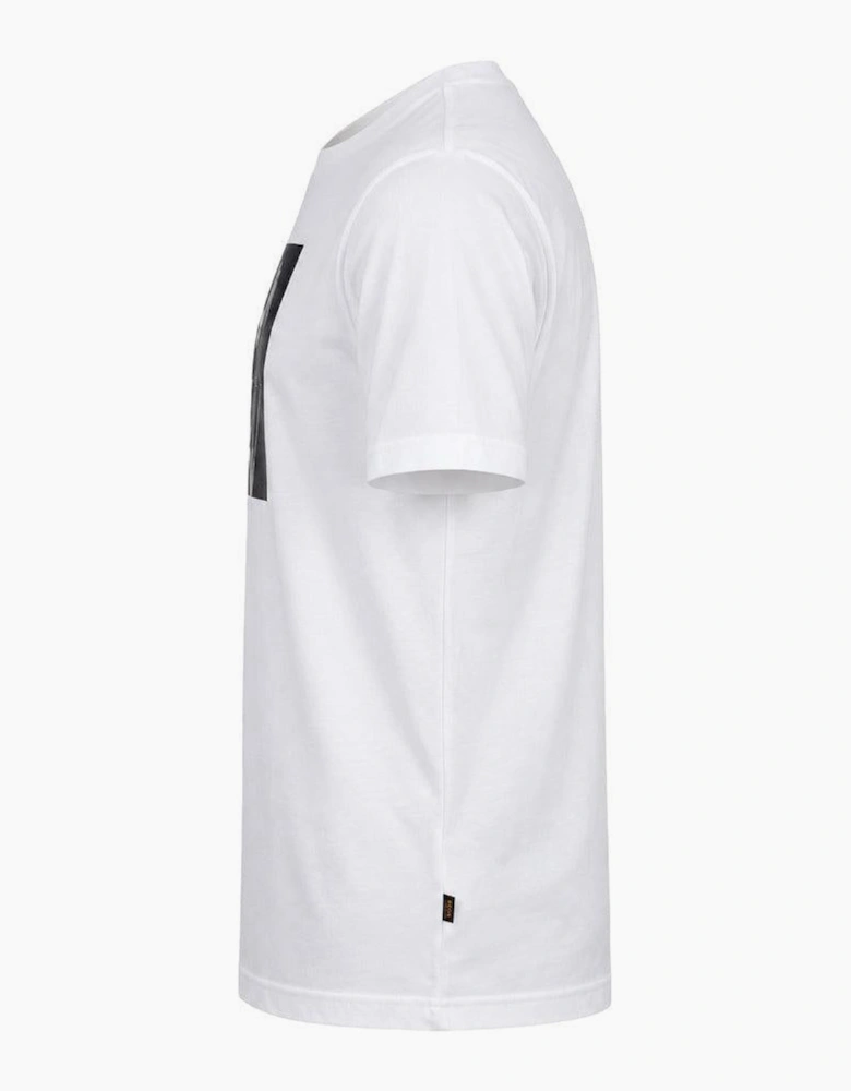 BOSS Te Creature Graphic T-Shirt White
