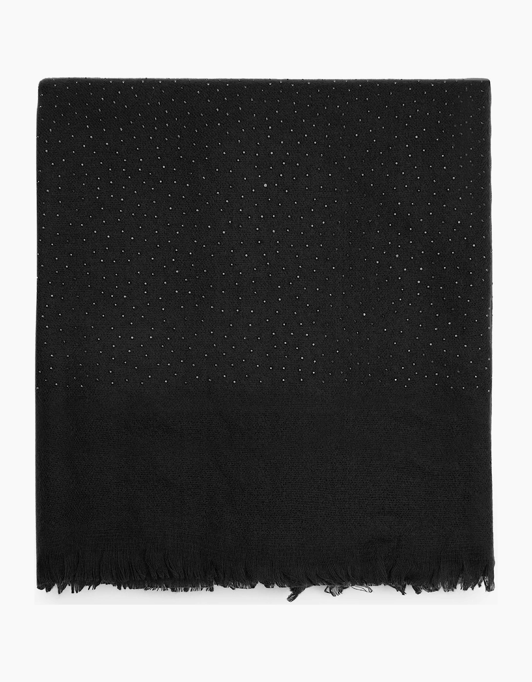 Black Silver Stud Scarf