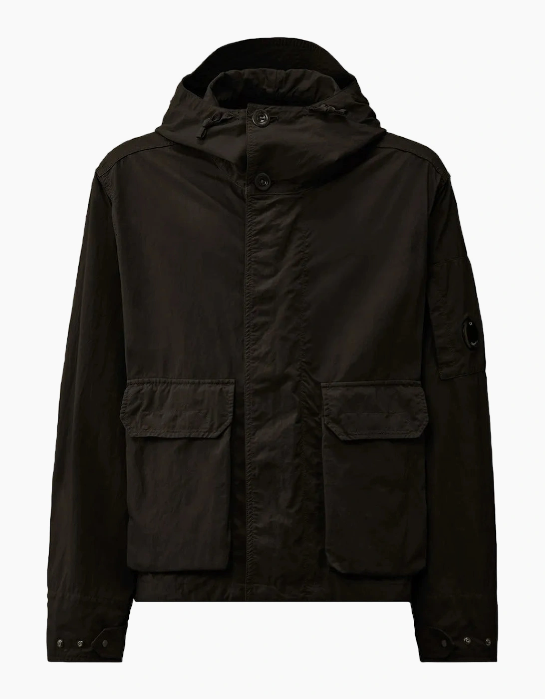 Twill Hooded Lens Jacket