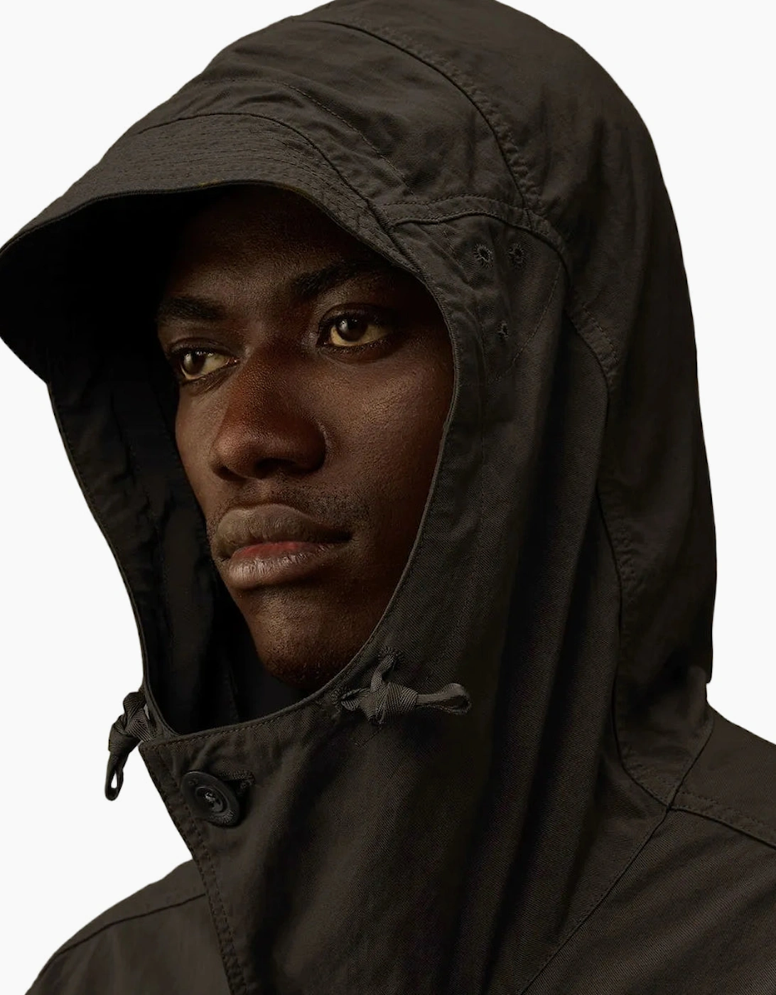 Twill Hooded Lens Jacket