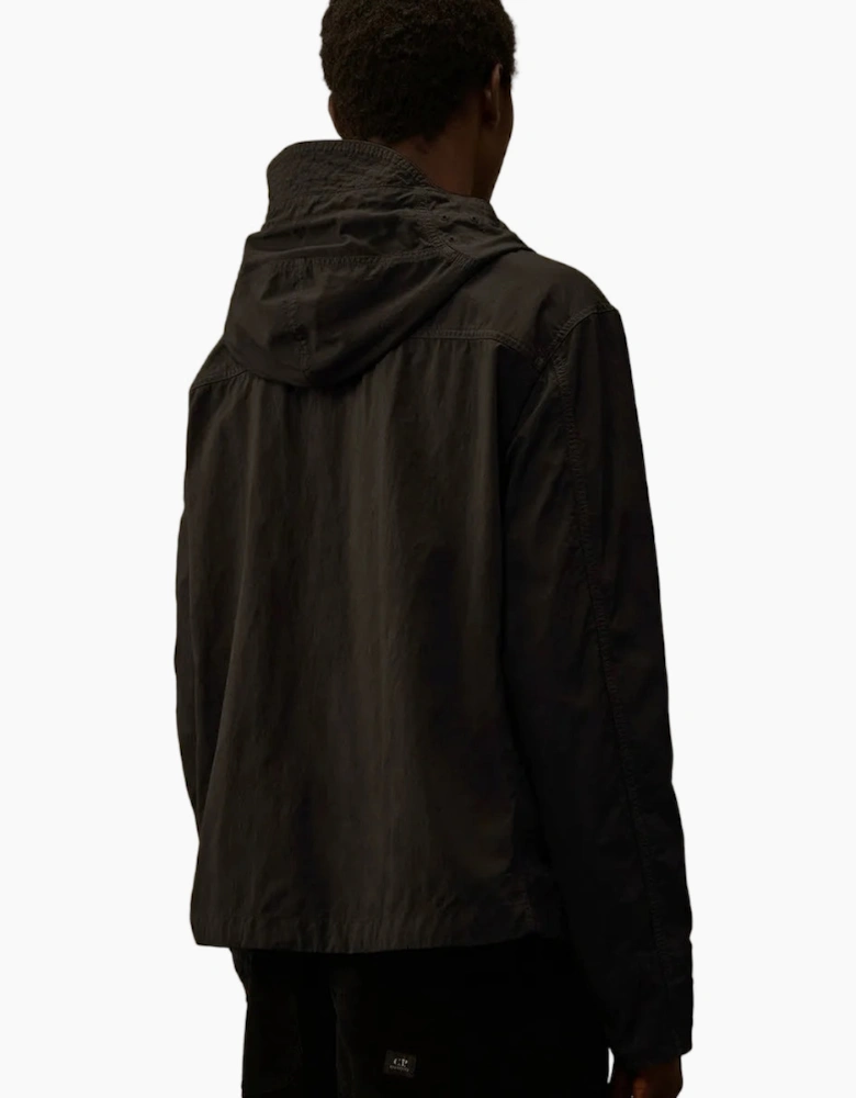 Twill Hooded Lens Jacket