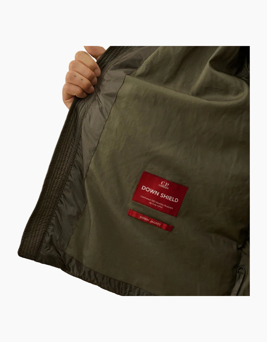 Down Shield Hooded Lens Jacket